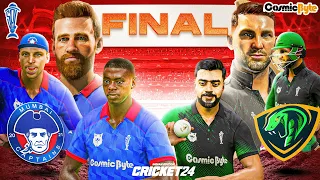 FINAL - Mumbai Captains VS Chandigarh Spirits - LIVE - CRICKET 24 SPL