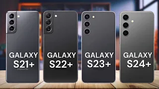 Samsung Galaxy S24 Plus Vs Galaxy S23 Plus Vs Galaxy S22 Plus Vs Galaxy S21 Specs Review