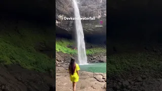 Devkund waterfall #devkund #waterfall #mumbaiblogger #viral #explore #youtubshorts #monsoon #travel