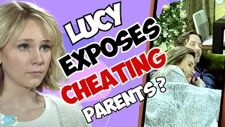 Young and the Restless: Lucy Romalotti Exposes Cheating Parents to Lily! #yr