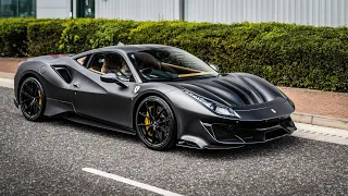 Collecting a Satin Grey PAINTED Ferrari 488 Pista!!