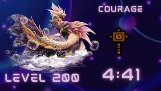 MHR Sunbreak: Lvl 200 Afflicted Mizutsune Courage Hammer 4:41 |  ハンマータマミツネ