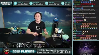 The8BitDrummer plays "Rhapsodia Roscida" and "Polumnia Omnia" | Genshin Impact