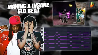 Making A Crazy Glo Beat For KanKan | Glo Beat Tutorial