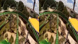 VR Movies 3D HD | Adventure Florida Roller Coaster sbs | Virtual Reality Experience (VR Video) 2017