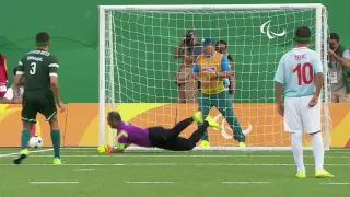 Day 4 evening | Football 5-a-side highlights | Rio 2016 Paralympic Games