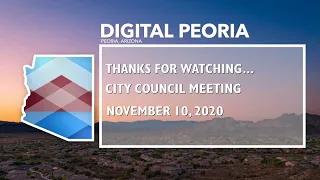 City Council Meetings - 11/10/2020