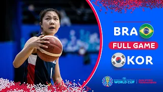 Brazil v Korea - Full Game | FIBA Women's Basketball World Cup Qualifiers 2022