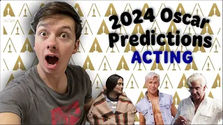 2024 Oscar Predictions - Actors