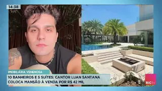 Luan Santana coloca mansão à venda por R$ 42 milhões