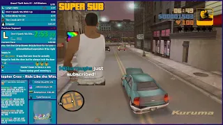 GTA III All Missions Speedrun - Hugo_One Twitch Stream - 10/18/2023