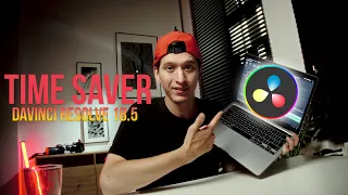 Эта Функция Davinci Resolve 18.5 СПАСЕТ твое ВРЕМЯ. #davinciresolve #videoediting #videoeditor