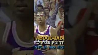 Kareem-Abdul Jabbar Passed Wilt Chamberlain For NBA’s All-Time Leading Scorer in 1984 | #Shorts