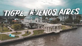 TREN DE LA COSTA TO TIGRE BUENOS AIRES VLOG - Buenos Aires 4K