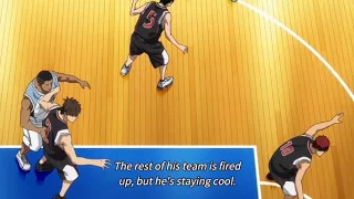 Izuki passed like Akashi || Hyuga made the shooting form "void"