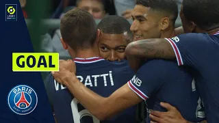 Goal Kylian MBAPPE (16' - PSG) STADE DE REIMS - PARIS SAINT-GERMAIN (0-2) 21/22