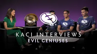 Evil Geniuses Interview with Kaci - The International 2019