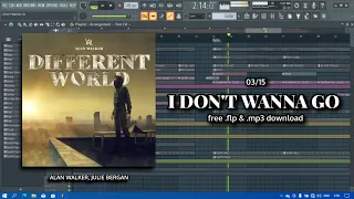 Alan Walker - I Don't Wanna Go (FL Studio Remake)