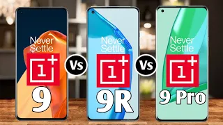 Oneplus 9 Vs Oneplus 9R Vs Oneplus 9 Pro