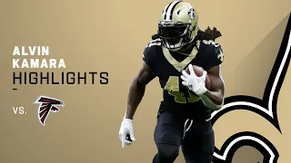 Alvin Kamara's Best Plays From 104-Yd Game vs. Falcons | NFL 2021 Highlights