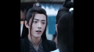 Man was too stunned to speak 😂 #lanwangji #weiwuxian #theuntamed #yizhan #bl #fyp #mdzs