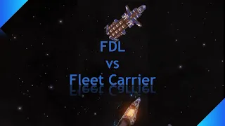 Elite Dangerous - FDL vs Fleet Carrier #shorts