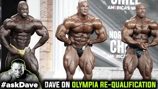 SHOULD ONLY OLYMPIA TOP-3 RE-QUALIFY? #AskDave