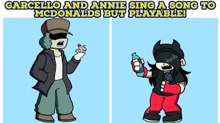 (old) Garcello And Annie Sing A Song While Walking To Mcdonald's But It's Playable!