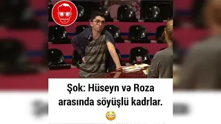 Şok Roza və Hüseyn arasında söyüşlü kadırlar