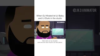 When DJ Khaled let Lil Baby & Lil Durk in the studio - EVERY CHANCE I GET | Jk D Animator