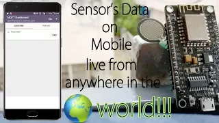 Live monitoring your sensor's value from anywhere in the world using ESP8266 and Adafruit MQTT