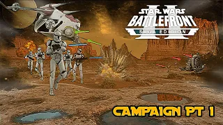 STAR WARS BATTLEFRONT 2 SAGA EDITION CAMPAIGN PT 1 (THINGS GOT INTENSE)