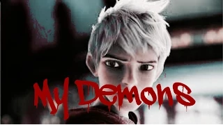 My Demons: Evil Jack Frost(Jelsa)ft. Anna & Pitch black