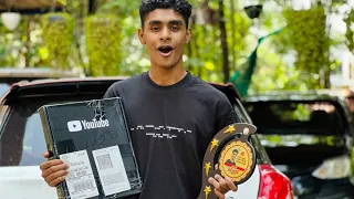 എല്ലാവരും കാത്തിരുന്ന ആ Playbutton വീട്ടിലെത്തി ! 🤩❤️