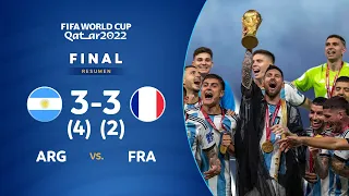 [RESUMEN COMPLETO] ARGENTINA 3 (4) - 3 (2) FRANCIA | FINAL CATAR 2022