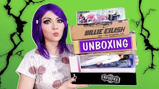 Дыра в Посылке с Куклами! Неужели Битлджус?! ★ Большой Unboxing #18 ★ Monster High, Disney, LOL OMG