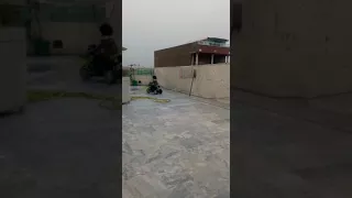 Super Talented kid Motorcycle