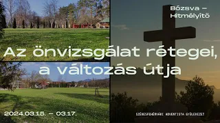 Az önvizsgálat rétegei, a változás útja - Hites Gábor