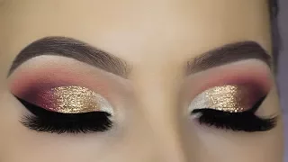 Glitter Glam Eye Makeup Tutorial