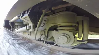 GoPro - Межвагонная тележка типа Якобса / GoPro - Jacobs bogie of a Stadler train