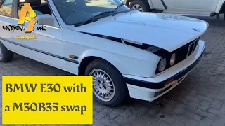 BMW E30 swap with a M30B35