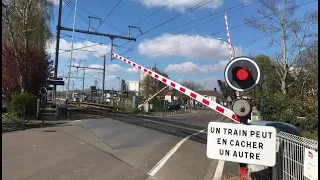 Les passages à niveau de la ligne P direction Provins 2023