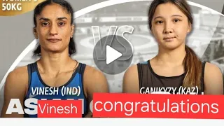 50kg ww Vinesh Phogat RSPB Qualify for पेरिस ऑलंपिक 2024 #wrestling