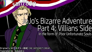 One Cartoonist's Dream [JoJo and Disney Melody]: Diamond is Unbreakable Villians