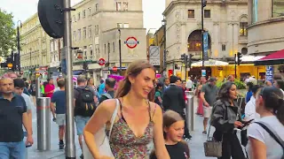 🇬🇧 Walking 🚶With me at Central London Piccadilly Circus  🎪  [10K HDR]