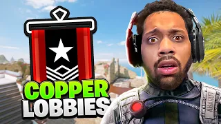 This is What Happens When a CHAMP Goes UNDERCOVER in Copper Lobbies...Rainbow Six Siege