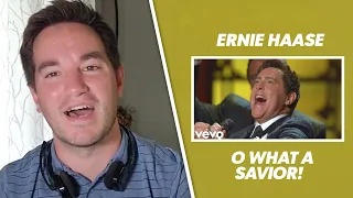 Christian Reaction to Ernie Haase & Signature Sound - Oh, What a Savior [Live]