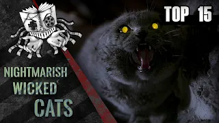 Top 15 Nightmarish Wicked Cats in Horror Movies