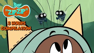 Zip Zip *Sam is crazy about flies* 3 hours COMPILATION Season 2 - Cartoon for kids