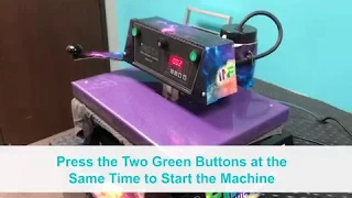 How To Video on the Insta 728 Heat Press Machine